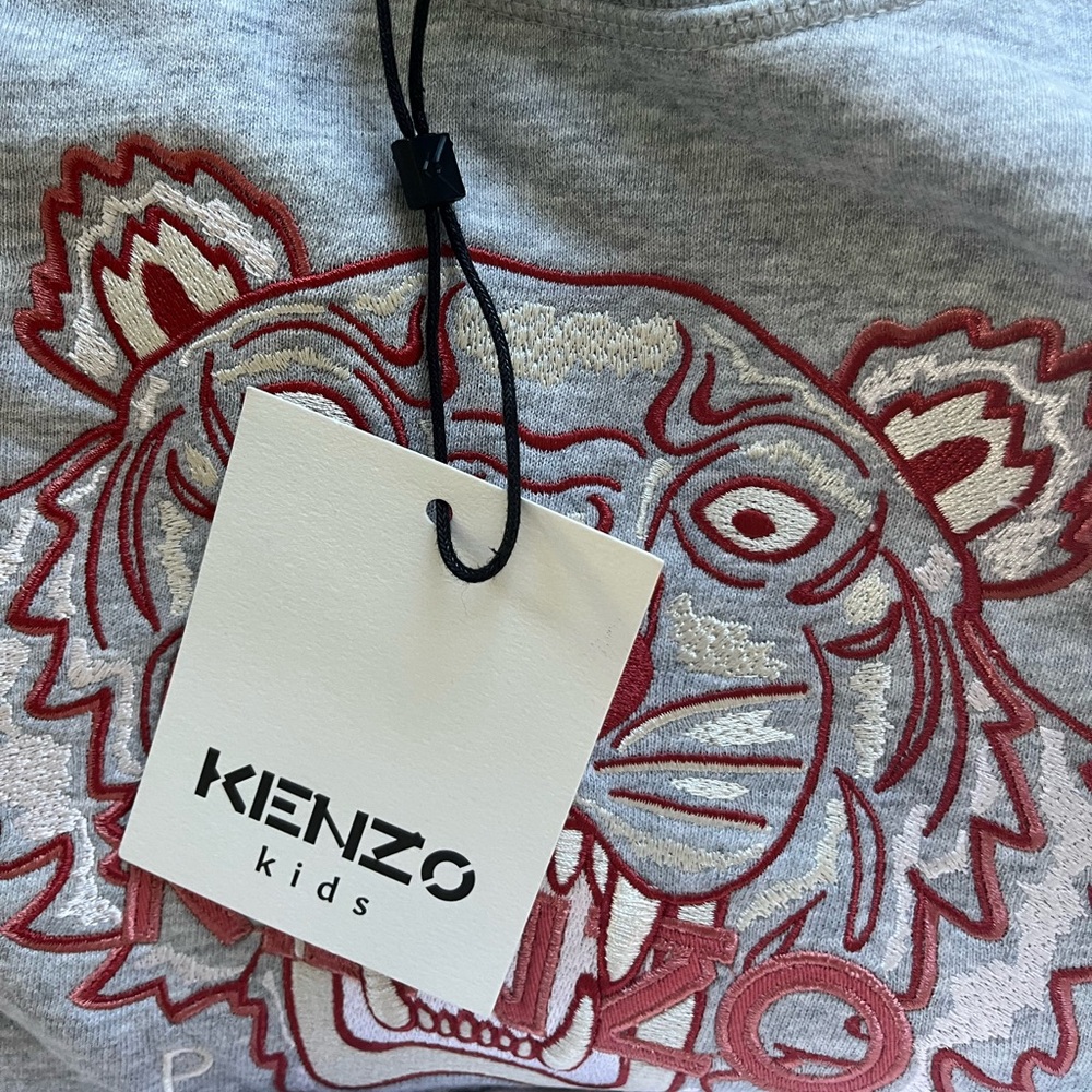 NWT KENZO kids unisex sweatshirt size 8A/128cm - Picture 3 of 3